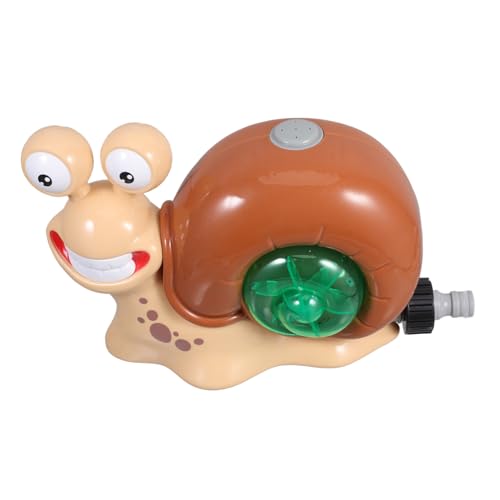 Toddmomy Sprinkler für Einstellbarer Wasserdurchfluss Schneckenförmiger Outdoor Wassersprinkler Sicheres und Langlebiges Wasserspielzeug für Kleinkinder im Garten von Toddmomy