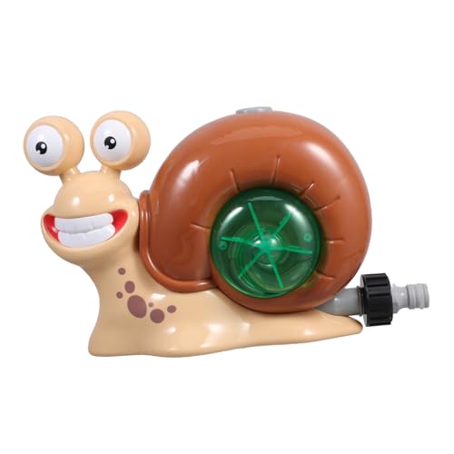 Toddmomy Spritziger Wassersprinkler für Lustiges Schnecken Spritzspielzeug für Garten Einfach Anzuschließen für Outdoor Wasserspiele im Sommer Fördert und Sorgt für Unvergesslichen Spaß von Toddmomy