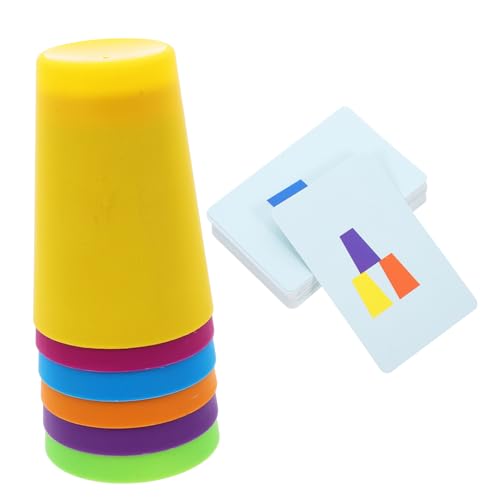 Toddmomy Stapelbecher Kindersicherer Fördert Konzentration Hand Augen Koordination Farbenlernen Schnelles Stapelspiel für Jungen und Mädchen Einzel und Mehrspieler Geeignet Toddmomy Stapelbecher Kindersicherer Fördert Konzentration Hand Augen Koordination Farbenlernen Schnelles Stapelspiel für Jungen und Mädchen Einzel und Mehrspieler Geeignet von Toddmomy