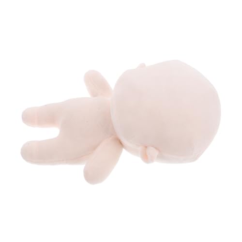Toddmomy Stoffpuppe Blankokörper Plüschpuppe Flexible DIY Baumwollpuppe für Kreative Bastelprojekte Anpassbar Dekoration für Kinderzimmer von Toddmomy