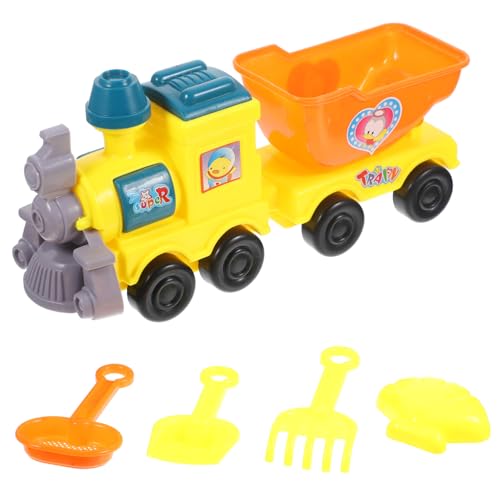 Toddmomy Strandspielzeug Teiliges Cartoon Sandspielzeug mit Eimer Schaufel und Förmchen Leichtes Kunststoff Material Sicher und Einfach zu Reinigen für Strand und Zufällige Farbe Toddmomy Strandspielzeug Teiliges Cartoon Sandspielzeug mit Eimer Schaufel und Förmchen Leichtes Kunststoff Material Sicher und Einfach zu Reinigen für Strand und Zufällige Farbe von Toddmomy