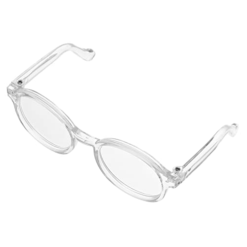 Toddmomy Stylische Puppenbrille Aus Langlebigem Material Transparentes Design Zubehör Für DIY Projekte Und Puppendekoration Perfektes Für Besonderen Anlässen von Toddmomy