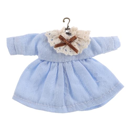 Toddmomy Stylisches Puppenkleid mit Spitzenausschnitt für Puppen Vintage Kleid aus Bequemem Material für Puppenhaus und Themenpartys Kleiderbügel Toddmomy Stylisches Puppenkleid mit Spitzenausschnitt für Puppen Vintage Kleid aus Bequemem Material für Puppenhaus und Themenpartys Kleiderbügel von Toddmomy