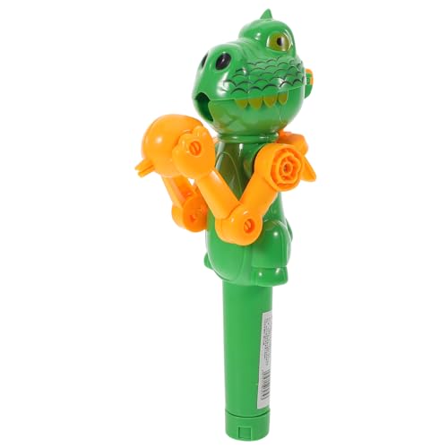 Toddmomy Süßigkeitenroboter für für interaktives Roboter-Dinosaurier Dinosaurier-Lutscherhalter lustiger Lollipop-Roboterhalter Lutscher-Fall Plastik Green Toddmomy Süßigkeitenroboter für für interaktives Roboter-Dinosaurier Dinosaurier-Lutscherhalter lustiger Lollipop-Roboterhalter Lutscher-Fall Plastik Green von Toddmomy