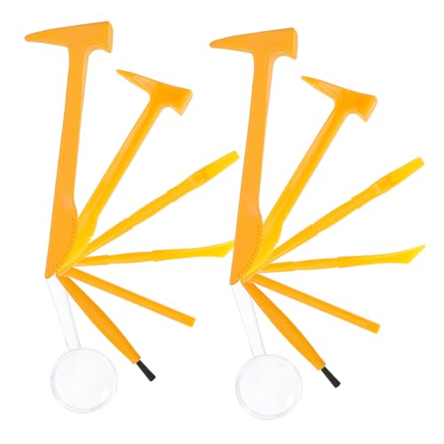 Toddmomy Teiliges Ausgrabungswerkzeug mit Hammer Meißel und Pinsel Kunststoffwerkzeug Kit für Jungen und Mädchen Realistisches Entdeckerspielzeug zum Schnitzen und Forschen Toddmomy Teiliges Ausgrabungswerkzeug mit Hammer Meißel und Pinsel Kunststoffwerkzeug Kit für Jungen und Mädchen Realistisches Entdeckerspielzeug zum Schnitzen und Forschen von Toddmomy