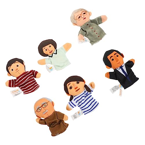 Toddmomy Teiliges Fingerpuppen Familie aus Hochwertigem Bunte Farben Kreativität Bequemes Kinderspielzeug für Interaktives Geschichtenerzählen und Pädagogischen Spaß Toddmomy Teiliges Fingerpuppen Familie aus Hochwertigem Bunte Farben Kreativität Bequemes Kinderspielzeug für Interaktives Geschichtenerzählen und Pädagogischen Spaß von Toddmomy