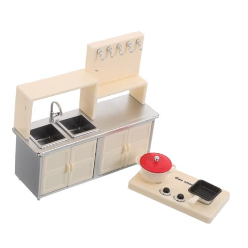 Toddmomy Teiliges Puppenhaus Küchenmodell Miniatur Induktionsherd und Kochgeschirr aus Langlebigem Kunststoff Detailgetreue Kindersichere Spielküche für Kreatives Rollenspiel im Puppenhaus Toddmomy Teiliges Puppenhaus Küchenmodell Miniatur Induktionsherd und Kochgeschirr aus Langlebigem Kunststoff Detailgetreue Kindersichere Spielküche für Kreatives Rollenspiel im Puppenhaus von Toddmomy