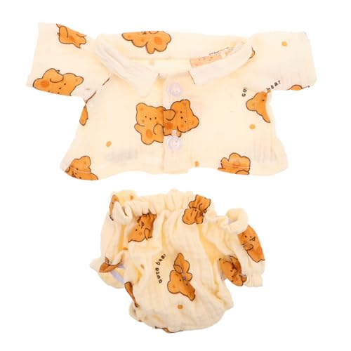 Toddmomy Teiliges Set Bärenkleidung aus Kleine Bären Schlafanzüge für Kuscheltiere Weiche und Bequeme Stofftier Pyjamas für und Reisen Toddmomy Teiliges Set Bärenkleidung aus Kleine Bären Schlafanzüge für Kuscheltiere Weiche und Bequeme Stofftier Pyjamas für und Reisen von Toddmomy