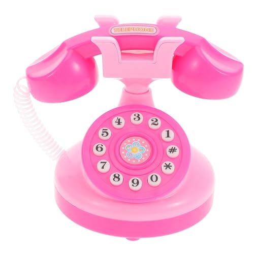 Toddmomy Telefonspielzeug Für Interaktives Rollenspiel Telefon Rosa Lernspielzeug Für Kleinkinder Puppenhaus Zubehör Ohne Batterien Geburtstagsgeschenk Für Jungen Toddmomy Telefonspielzeug Für Interaktives Rollenspiel Telefon Rosa Lernspielzeug Für Kleinkinder Puppenhaus Zubehör Ohne Batterien Geburtstagsgeschenk Für Jungen von Toddmomy