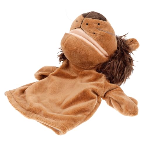 Toddmomy Tier Handpuppe Plüschspielzeug mit Offenem Mund für Rollenspiele Geeignet für Fördert Sprachentwicklung und Emotionale Ausdrucksfähigkeit Leicht und Handlich für Zufällige Farbe von Toddmomy