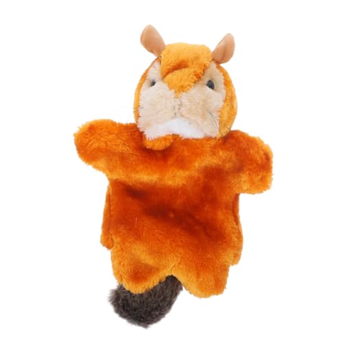 Toddmomy Tier Handpuppe Weiches Plüschtier für Kreatives Rollenspiel und Geschichtenerzählen Interaktives Fingerpuppenspielzeug für Zuhause und Schule von Toddmomy