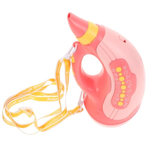 Toddmomy Tier-Rallye-Pfeife Tiersimulationshorn Tierrufer Für Hörner Hornspielzeug Spielzeughupe Rosa Plastik von Toddmomy
