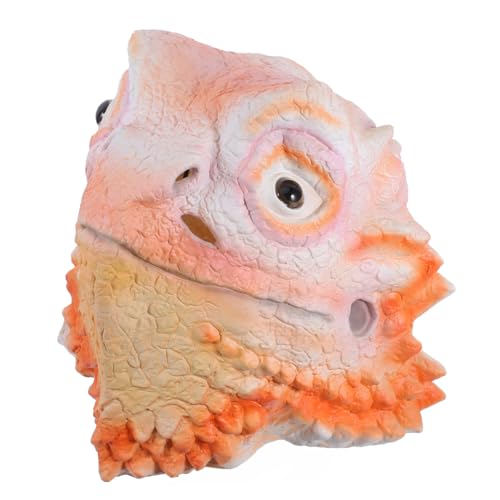 Toddmomy Tierkopfmaske Lustige Halloween Maske für Party Cosplay für Auftritte Tierkopf Requisite von Toddmomy
