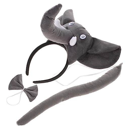 Toddmomy Tierkostüm Set für Teiliges Kostüm Zubehör mit Haarband und Fliege für Karneval Fasching und Cosplay Feiern Toddmomy Tierkostüm Set für Teiliges Kostüm Zubehör mit Haarband und Fliege für Karneval Fasching und Cosplay Feiern von Toddmomy