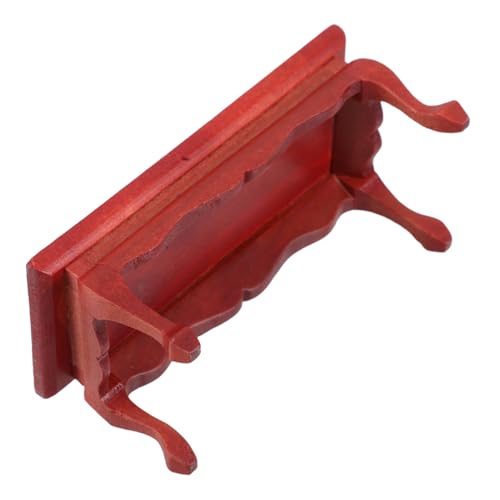 Toddmomy Tisch Modell aus Massivem Holz Rot für Puppen und Puppenhaus Dekoration Toddmomy Tisch Modell aus Massivem Holz Rot für Puppen und Puppenhaus Dekoration von Toddmomy