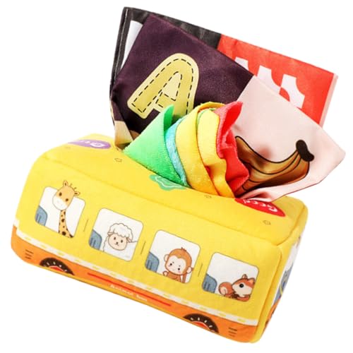 Toddmomy Tissue Box Bunt mit Reißfestem Material Montessori Lernspielzeug für Junge Mädchen Jahr Weichen Tüchern und Raschelpapieren Motorische und Farberkennung Toddmomy Tissue Box Bunt mit Reißfestem Material Montessori Lernspielzeug für Junge Mädchen Jahr Weichen Tüchern und Raschelpapieren Motorische und Farberkennung von Toddmomy