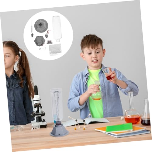 Toddmomy Tornado Simulator Lernspielzeug Wissenschaftliches Experiment Stabiles Tornado für Eltern Aktivität Fördert Teamwork und Schulbildung von Toddmomy