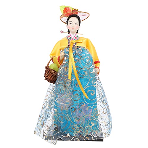 Toddmomy Koreanische Hanbok Puppe Im Koreanischen Stil Traditionelle Stofffigur 12 Zoll Künstlerische Wohndekoration Schreibtischornament Für Wohn Und Restaurantdekoration Toddmomy Koreanische Hanbok Puppe Im Koreanischen Stil Traditionelle Stofffigur 12 Zoll Künstlerische Wohndekoration Schreibtischornament Für Wohn Und Restaurantdekoration von Toddmomy