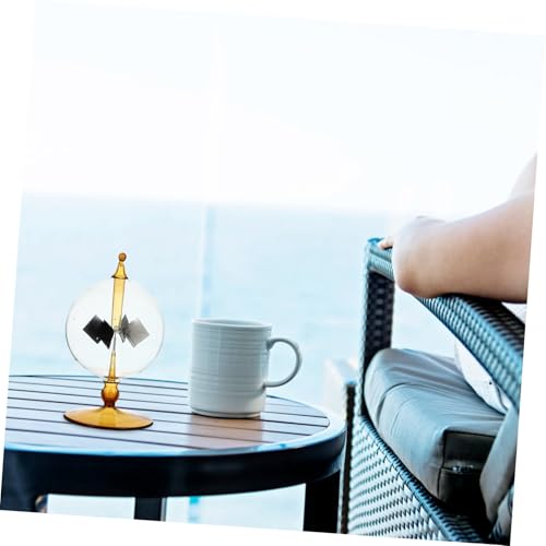 Toddmomy Tragbare Crookes Glaswindmühle aus Hochwertigem Borosilikatglas Solarbetriebenes Pädagogisches Experimentierspielzeug Beobachtung und Analytischem Denken bei Schülern Toddmomy Tragbare Crookes Glaswindmühle aus Hochwertigem Borosilikatglas Solarbetriebenes Pädagogisches Experimentierspielzeug Beobachtung und Analytischem Denken bei Schülern von Toddmomy