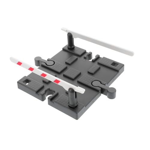 Toddmomy Train Track Zubehör Kunststoff Straßensperre Echtes Modell für Modelleisenbahn Kreatives Zubehör für Rollenspiel und Szenenbau von Toddmomy