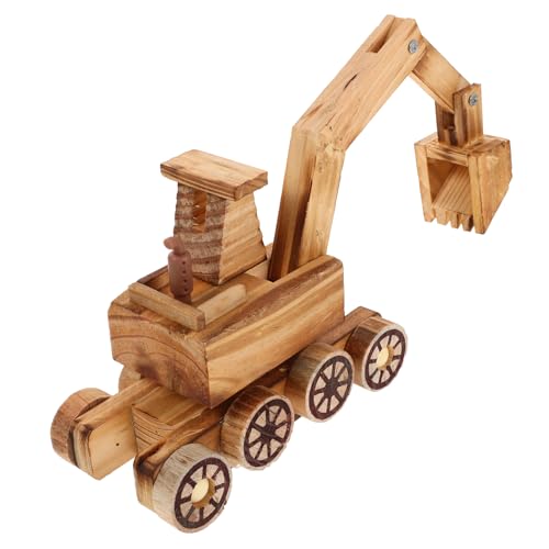 Toddmomy Traktorspielzeug holzspielzeug Baustellen Spielzeugfahrzeug Charmantes Holz Bagger Modell Handgefertigtes Holz Bagger Modell Kinderspielzeug Konstruktionsspielzeug Khaki Toddmomy Traktorspielzeug holzspielzeug Baustellen Spielzeugfahrzeug Charmantes Holz Bagger Modell Handgefertigtes Holz Bagger Modell Kinderspielzeug Konstruktionsspielzeug Khaki von Toddmomy