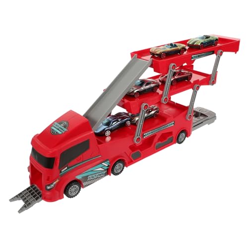 Toddmomy Transformierbares Faltbares LKW für Kleines Bewegliches Fahrzeugmodell Robustes Ingenieurspielzeug für Jungen und Mädchen Fördert Kreativität und Motorische Fähigkeiten von Toddmomy