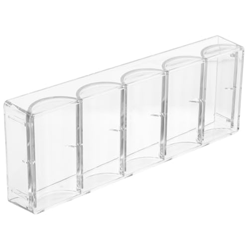 Toddmomy Transparente Pokerchip Aufbewahrungsbox aus Fach Design Multifunktional für und Kleinteile Langlebig und Tragbar für Spieler und Sammler Toddmomy Transparente Pokerchip Aufbewahrungsbox aus Fach Design Multifunktional für und Kleinteile Langlebig und Tragbar für Spieler und Sammler von Toddmomy