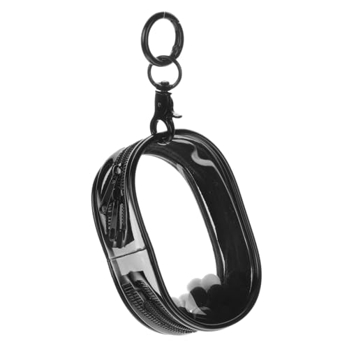Toddmomy Transparente Puppen Trage Tasche aus PVC mit Schlüsselanhänger und Pom Ball Hochtransparente Aufbewahrung für Sammlerfiguren und Puppen zur Präsentation und Aufbewahrung Toddmomy Transparente Puppen Trage Tasche aus PVC mit Schlüsselanhänger und Pom Ball Hochtransparente Aufbewahrung für Sammlerfiguren und Puppen zur Präsentation und Aufbewahrung von Toddmomy