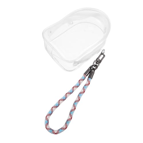 Toddmomy Transparente mit Reißverschluss Multifunktionale Display-Organizer-Tasche für Puppen Schlüssel Handy mit Buntem Stabilem Trageband Leicht und Reisefreundlich Toddmomy Transparente mit Reißverschluss Multifunktionale Display-Organizer-Tasche für Puppen Schlüssel Handy mit Buntem Stabilem Trageband Leicht und Reisefreundlich von Toddmomy