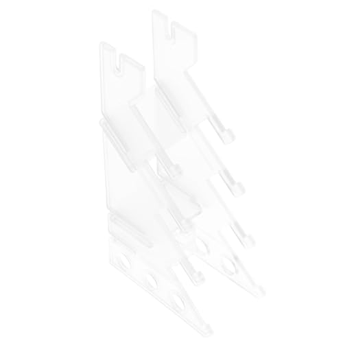 Toddmomy Transparenter Finger Skateboard Ständer aus Kunststoff und Einzigartiges Aufbewahrungsregal für Finger Skateboards Multifunktionale Nutzung für Zuhause und Büro Organisierte von Toddmomy