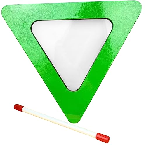 Toddmomy Triangular Hand Drum Percussion Instrument Handpoliert Angenehmer Robustes Orff Musikinstrument für Kleinkinder Leicht Tragbar für Musikalische Früherziehung Toddmomy Triangular Hand Drum Percussion Instrument Handpoliert Angenehmer Robustes Orff Musikinstrument für Kleinkinder Leicht Tragbar für Musikalische Früherziehung von Toddmomy
