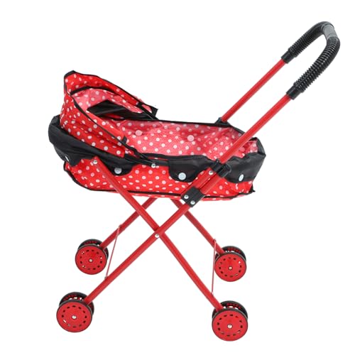 Toddmomy Trolley- Kindergarten Mini winzig puppenhaus zubehör zubehör Kleiner Puppenwagen Puppenspielzeug-Kinderwagen Oxford-Stoff rot Toddmomy Trolley- Kindergarten Mini winzig puppenhaus zubehör zubehör Kleiner Puppenwagen Puppenspielzeug-Kinderwagen Oxford-Stoff rot von Toddmomy