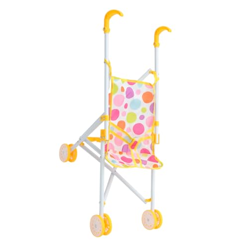 Toddmomy Trolley- Kinderwagen mini Kuscheltier spielzeuge Puppenwagen für Babys Puppenwagen Modell Simulationspuppenwagen Puppenwagen Puppensachen Oxford-Stoff von Toddmomy