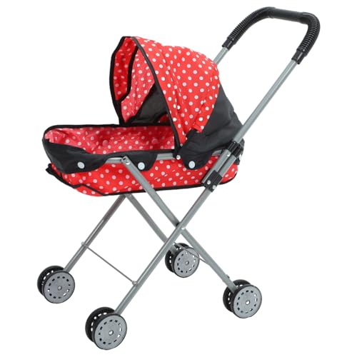 Toddmomy Trolley- Puppe süßer Kinderwagen Puppenwagen für Puppenwagen Simulationspuppenwagen -Kinderwagen Kinderwagen Oxford-Stoff Toddmomy Trolley- Puppe süßer Kinderwagen Puppenwagen für Puppenwagen Simulationspuppenwagen -Kinderwagen Kinderwagen Oxford-Stoff von Toddmomy