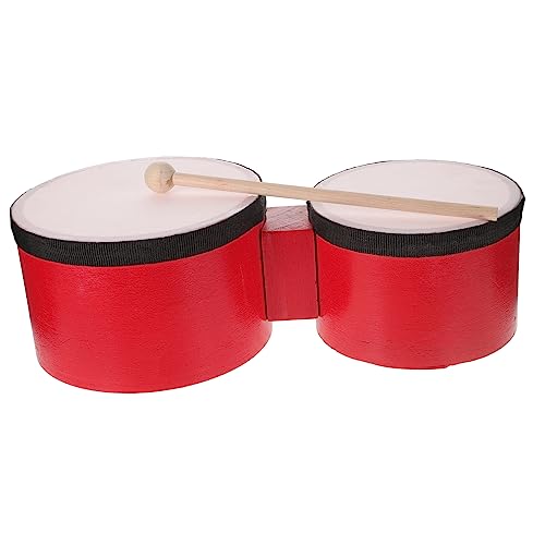 Toddmomy Trommel Satz Für Kinder 5 Zoll 6 Zoll Tragbares Musikinstrument Kinderschlagzeug Spielzeug Für Kleinkinder 1-3 Verarbeitung Für Innen Und Außenbereich von Toddmomy