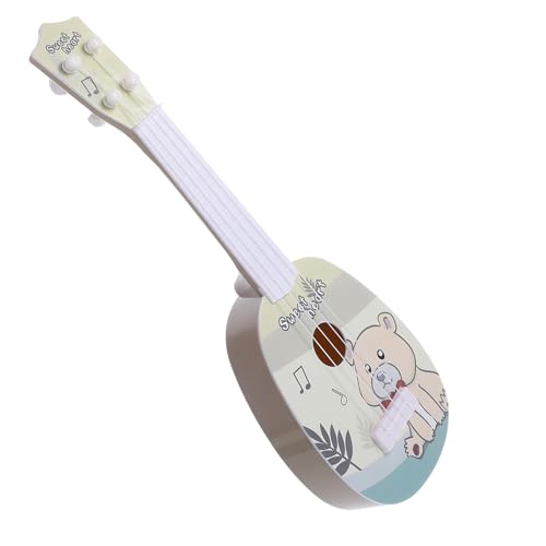 Toddmomy Ukulele Saiten Anfängerinstrument für Jungen Lernmusikinstrument Simuliertes Design für Frühe Musikalische und Spielspaß von Toddmomy