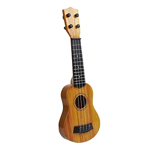 Toddmomy Ukulele für Kleinkinder Interaktives Musikinstrument aus Holz für Frühe Musikalische für Kleine Musiker und Kreative von Toddmomy