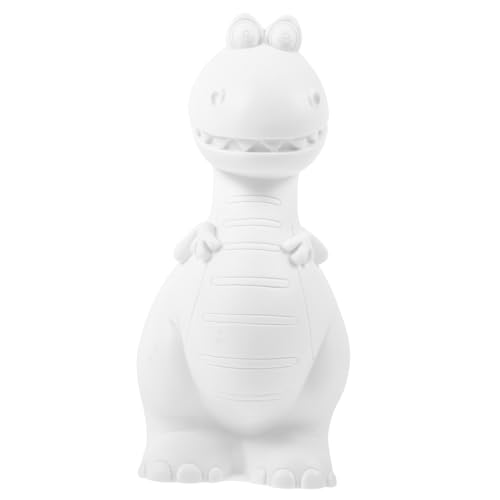 Toddmomy Unlackierte Dinosaurier Figur für DIY Kunsthandwerk Hohe Dekoration zum Ausmalen Kreatives Bastelset für Erwachsene Fördert Kreativität und Zeichenskills von Toddmomy