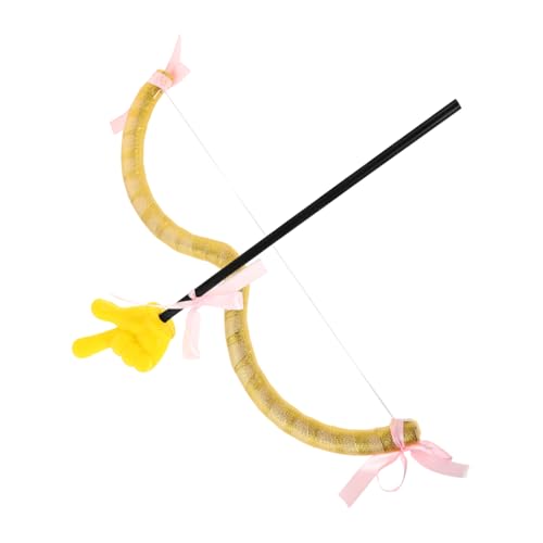 Toddmomy Valentinstag Kostüm Accessoire Set Cupid Bogen und Set Gelb Kreatives Handgesten Design Für Jungen Mädchen Party Cosplay Toddmomy Valentinstag Kostüm Accessoire Set Cupid Bogen und Set Gelb Kreatives Handgesten Design Für Jungen Mädchen Party Cosplay von Toddmomy