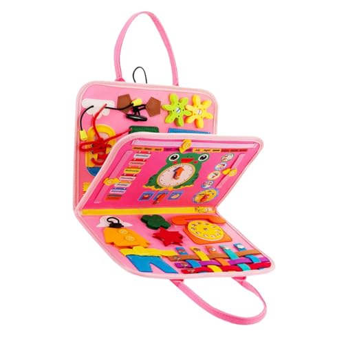 Toddmomy Verschleißfestes Busy Board für Interessantes Lernspielzeug Fördert Konzentration und Denkvermögen für Reisen und Vorschulerziehung Zufälliges Toddmomy Verschleißfestes Busy Board für Interessantes Lernspielzeug Fördert Konzentration und Denkvermögen für Reisen und Vorschulerziehung Zufälliges von Toddmomy