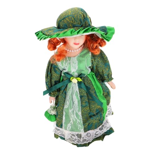Toddmomy Viktorianische Keramikpuppe Für Puppenhaus Retro Porzellanfigur Elegante Dame Als Wohndekoration Für Nostalgische Puppenstuben Und Kreative von Toddmomy