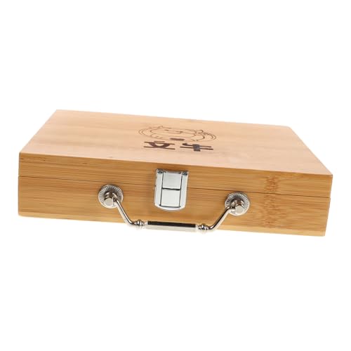 Toddmomy Vintage Mahjong Aufbewahrungsbox aus Holz Eleganter Organizer für Chinesische Neujahrsspiele Kompakte Tragbare Mini Mahjongbox für Effiziente Aufbewahrung und Stilvolles Reisen Toddmomy Vintage Mahjong Aufbewahrungsbox aus Holz Eleganter Organizer für Chinesische Neujahrsspiele Kompakte Tragbare Mini Mahjongbox für Effiziente Aufbewahrung und Stilvolles Reisen von Toddmomy