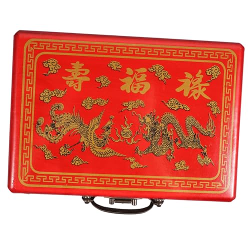 Toddmomy Vintage Mahjong Aufbewahrungsbox aus Holz Multifunktionale Speicherbox mit Praktischem Tragegriff Stilvolles Design für Mahjong Steine und Andere Gegenstände für Zuhause Toddmomy Vintage Mahjong Aufbewahrungsbox aus Holz Multifunktionale Speicherbox mit Praktischem Tragegriff Stilvolles Design für Mahjong Steine und Andere Gegenstände für Zuhause von Toddmomy