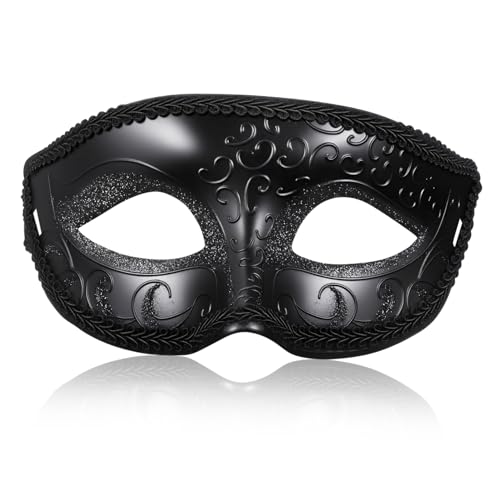 Toddmomy Vintage Maskerade Maske für Frauen Venezianische Halbgesichts Augenmaske Karneval Halloween Cosplay Accessoire Retro Partymaske für Kostümpartys Toddmomy Vintage Maskerade Maske für Frauen Venezianische Halbgesichts Augenmaske Karneval Halloween Cosplay Accessoire Retro Partymaske für Kostümpartys von Toddmomy