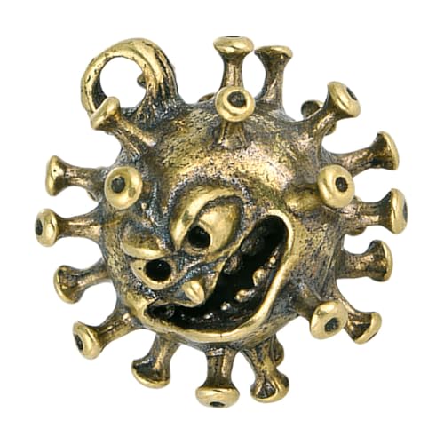 Toddmomy Virusornament aus Messing einzigartige Anhänger für Armbänder Armbandanhänger für die Herstellung von Armbändern Vintage Charms Mini-Statue Tierstatue Kupfer Golden Toddmomy Virusornament aus Messing einzigartige Anhänger für Armbänder Armbandanhänger für die Herstellung von Armbändern Vintage Charms Mini-Statue Tierstatue Kupfer Golden von Toddmomy
