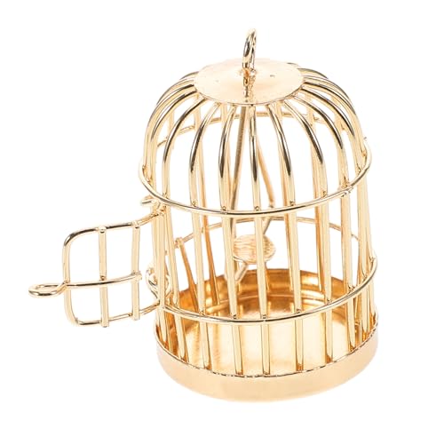 Toddmomy Vogelkäfig Modell Vogelkäfig Dekorativer Vogelkäfig Vogelkäfig Puppenhaus Vogelkäfig Kleiner Vogelkäfig Goldenes Metall Toddmomy Vogelkäfig Modell Vogelkäfig Dekorativer Vogelkäfig Vogelkäfig Puppenhaus Vogelkäfig Kleiner Vogelkäfig Goldenes Metall von Toddmomy
