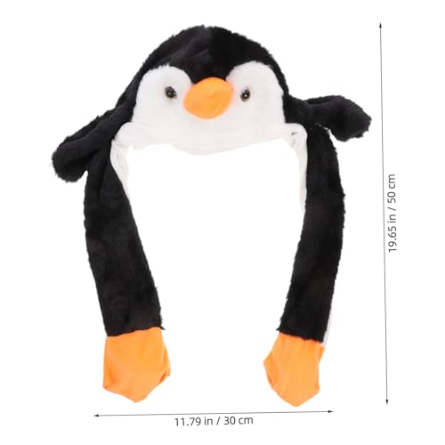 Toddmomy Wackelohren Pinguin Mütze Plüsch Tierhut Lustiger Festhut Weicher Winterhut für Erwachsene und Karneval Cosplay Festveranstaltungen Toddmomy Wackelohren Pinguin Mütze Plüsch Tierhut Lustiger Festhut Weicher Winterhut für Erwachsene und Karneval Cosplay Festveranstaltungen von Toddmomy