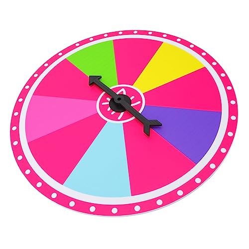 Toddmomy Wandbehang Drehspiel Preisrad Tragbares Lotterierad für Partys Karneval und Spiele für Gewinnspiele und Unterhaltung mit Freunden von Toddmomy