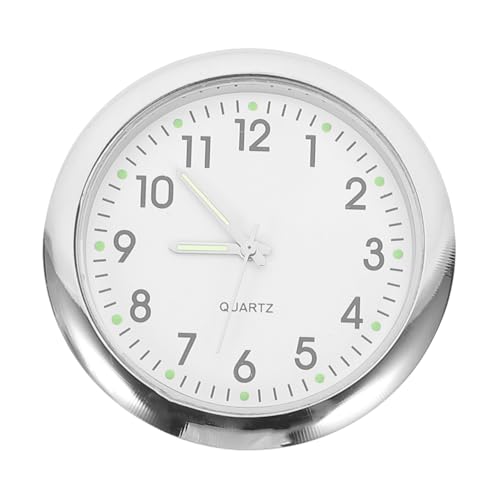 Toddmomy Wanduhr Für Puppenhaus Bewegliche Elektronische Uhr Mit Silberner Zubehör Für Hausdekor Und Foto Requisiten von Toddmomy