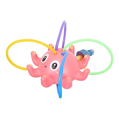Toddmomy Wasserspritzender Octopus für Kleinkinder Bunter Outdoor Wassersprinkler Langlebiges Badewannenspielzeug für Mädchen und Jungen Fördert Fantasie und Farbwahrnehmung von Toddmomy